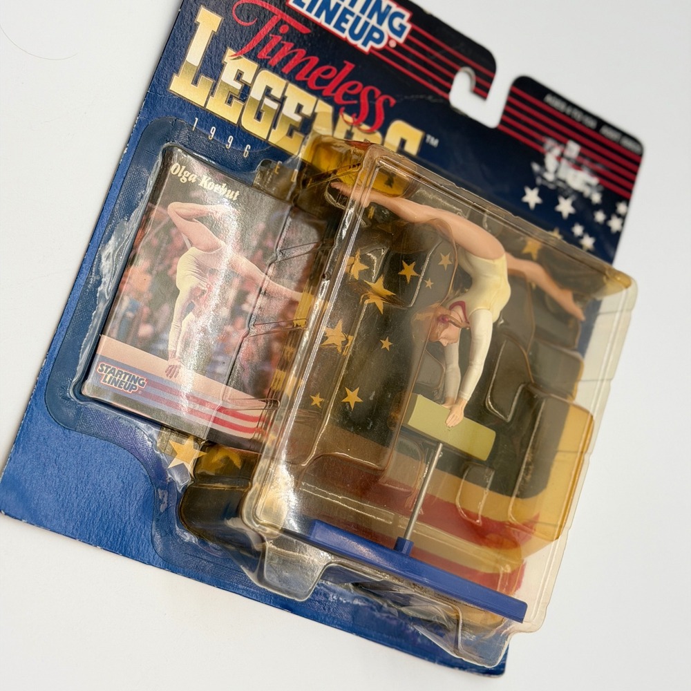 1996 Kenner Starting Lineup Timelessβ Legends Olga Korbut Gymnastics Figure NIB